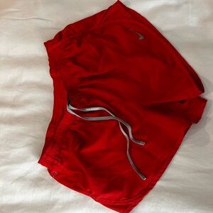 Nike Men's Red Athletic Shorts